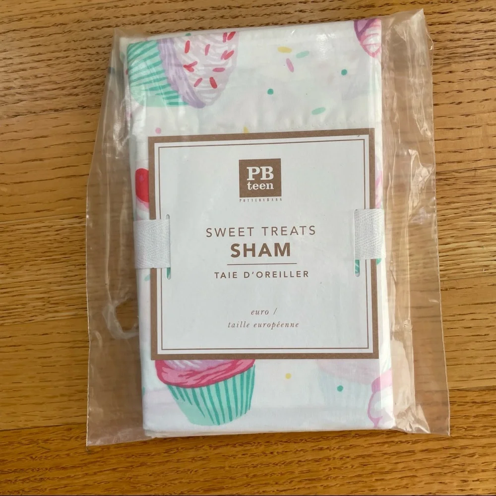 NWT: PBK Sweet Treats Euro Sham - Picture 1 of 3